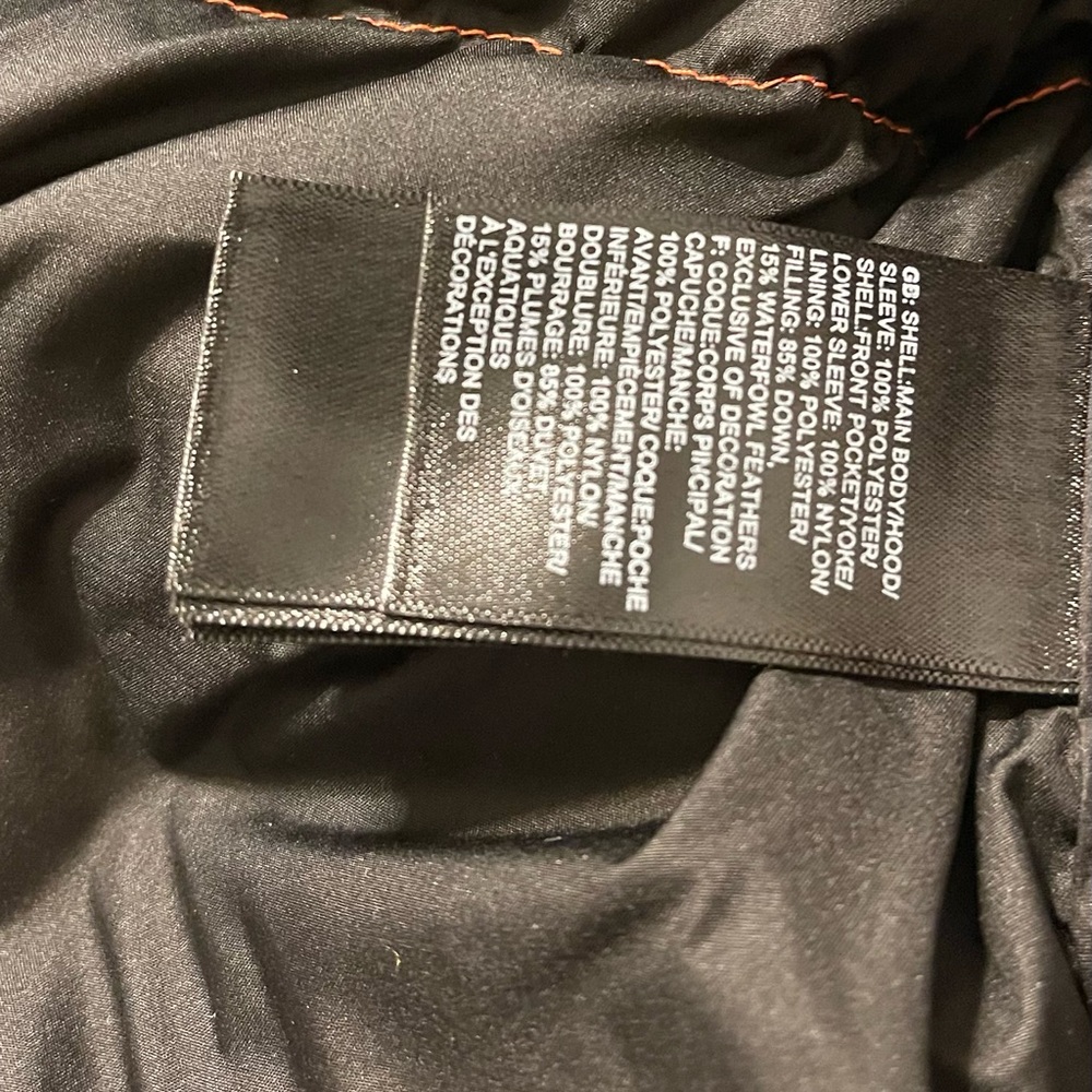The North Face Men's Orange and Black Jacket - Picture 8 of 15